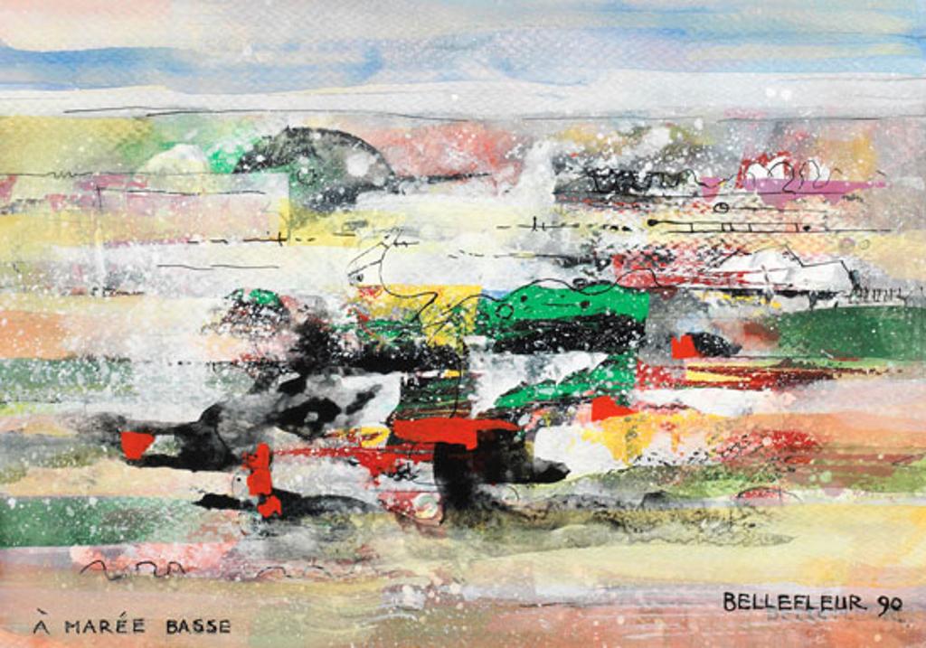 Léon Bellefleur (1910-2007) - A marée basse
