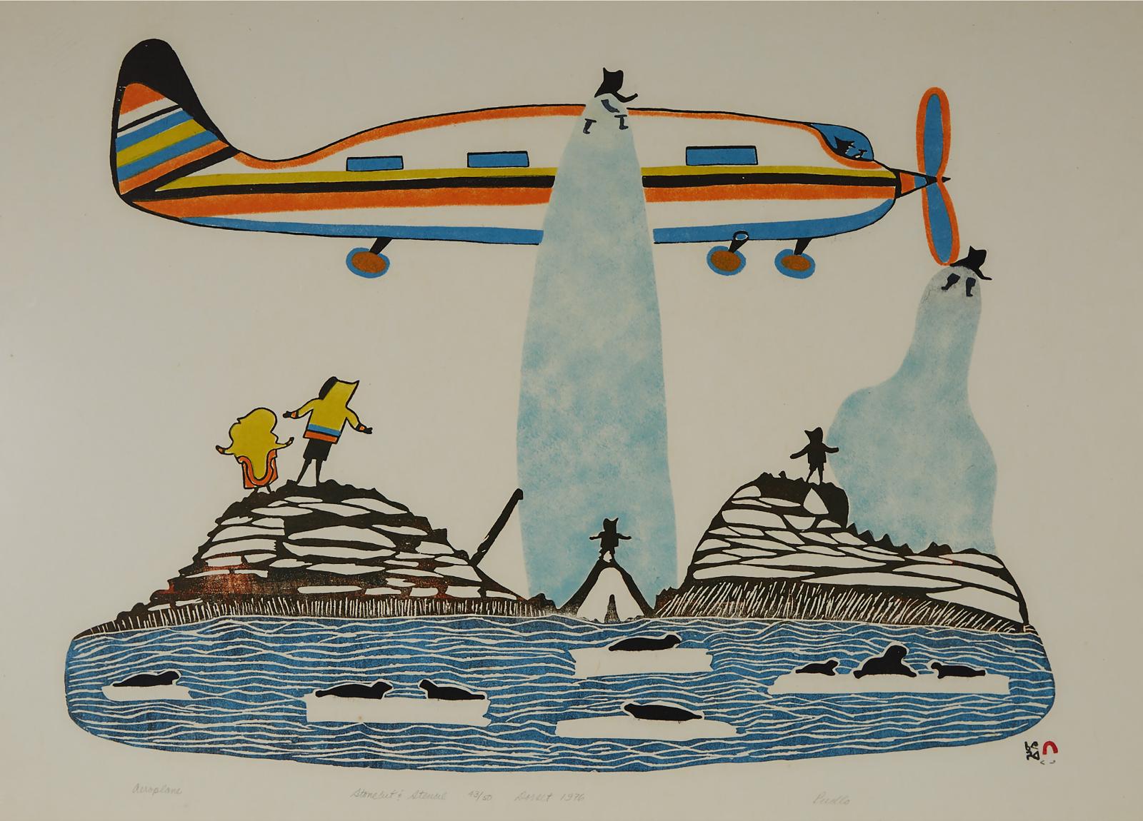Pudlo Pudlat (1916-1992) - Aeroplane