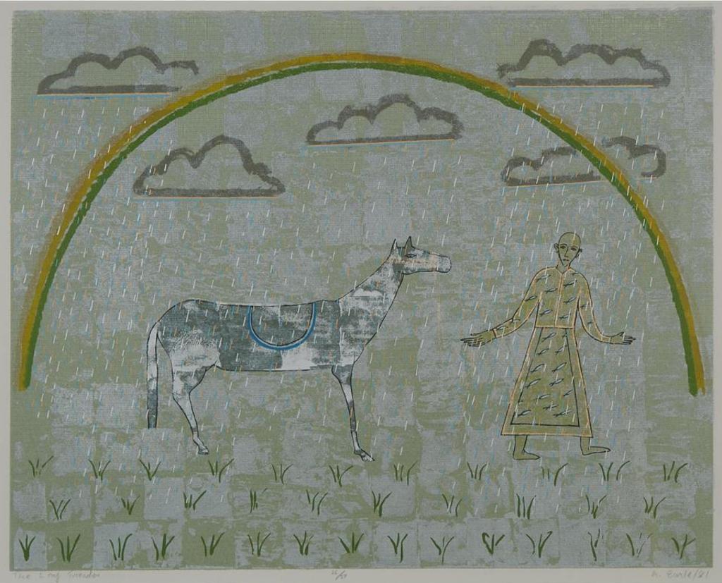 Michael Earle (1952-2018) - The Leaf Treader, 1981