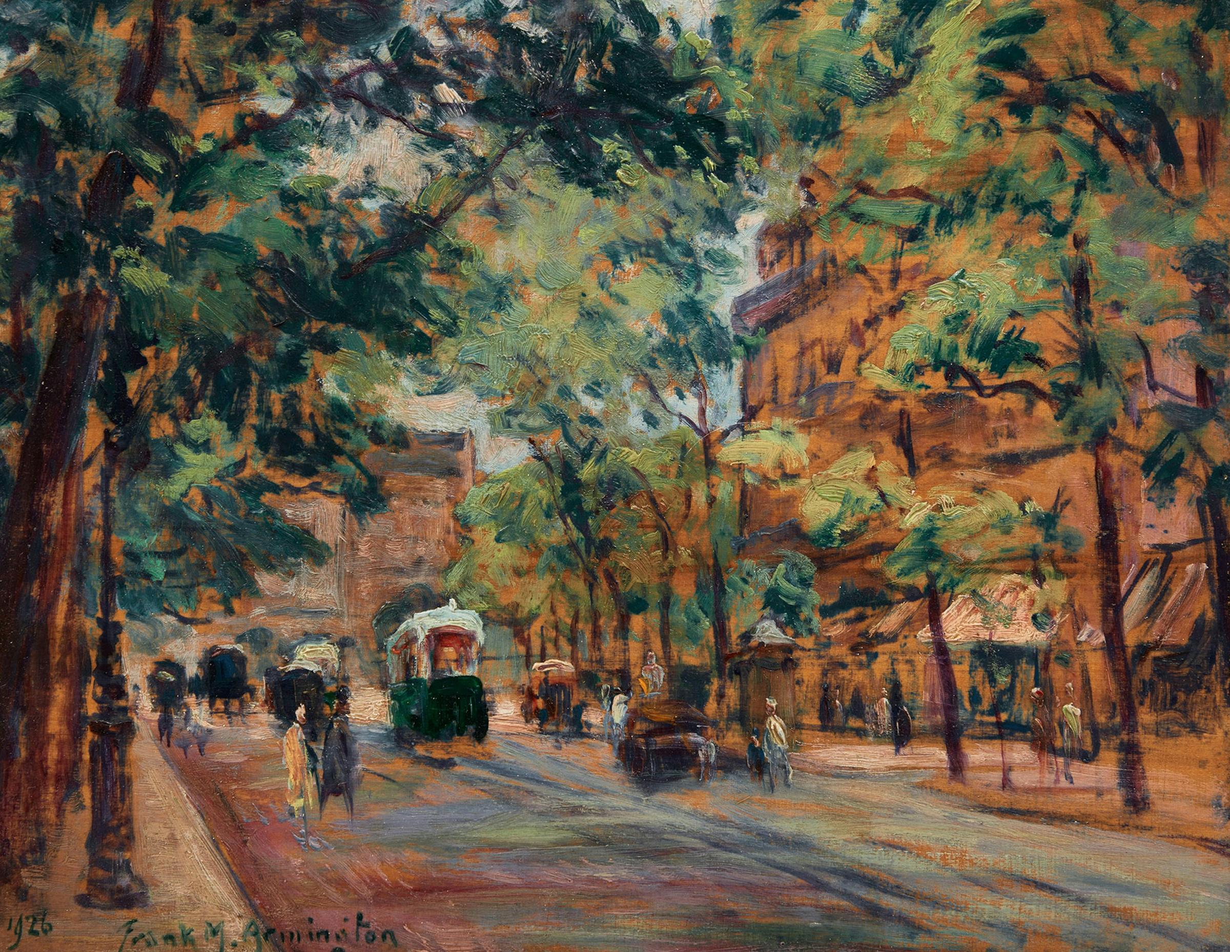 Franklin Milton Armington (1876-1941) - Boulevard St. Michel, Paris