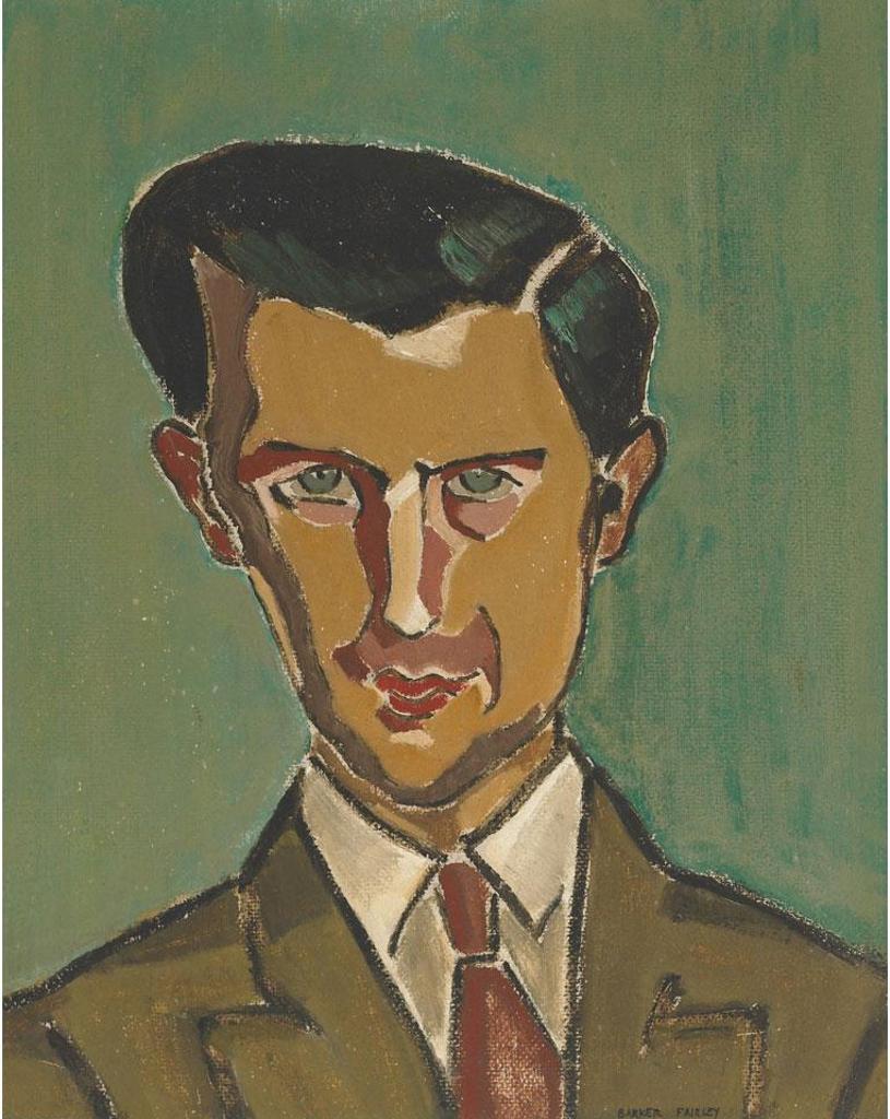 Barker Fairley (1887-1986) - Portrait Of Professor Srul Morris Engel