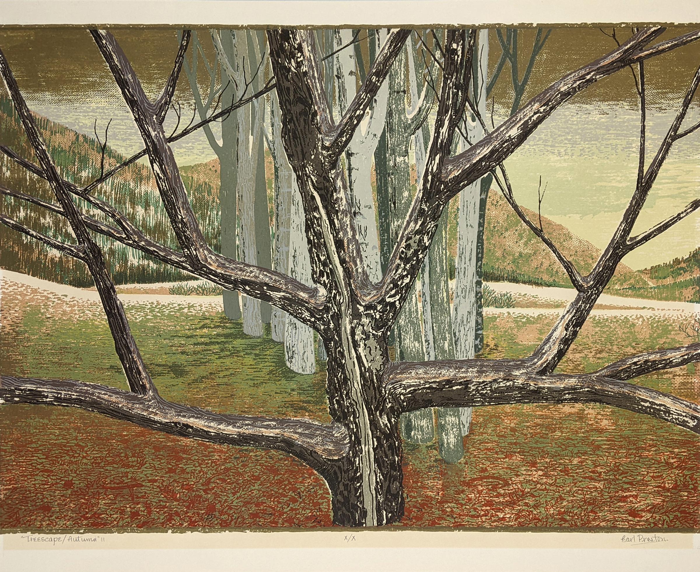 Earl George Preston (1926-2015) - Treescape/Autumn II, n.d.