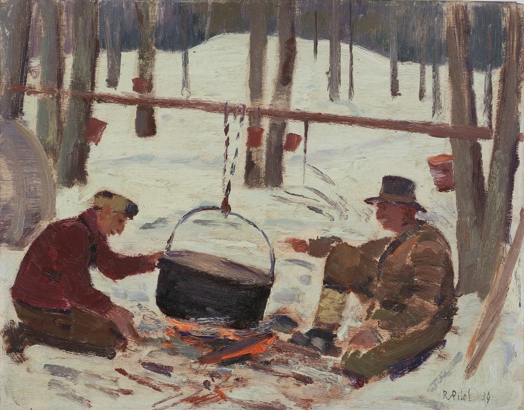 Robert Wakeham Pilot (1898-1967) - Maple Sugaring Time