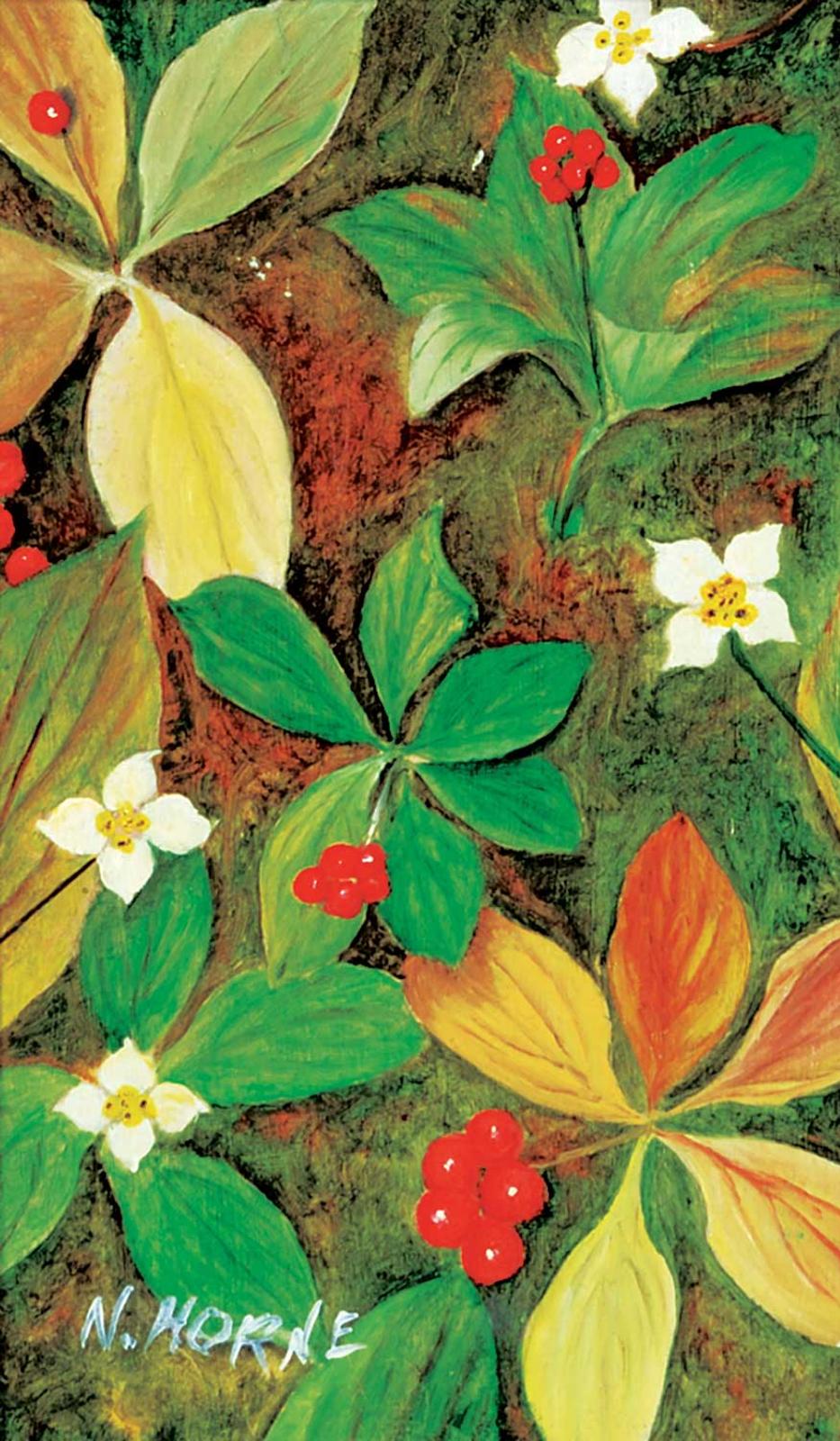 N. Horne - Bunchberry in Fall