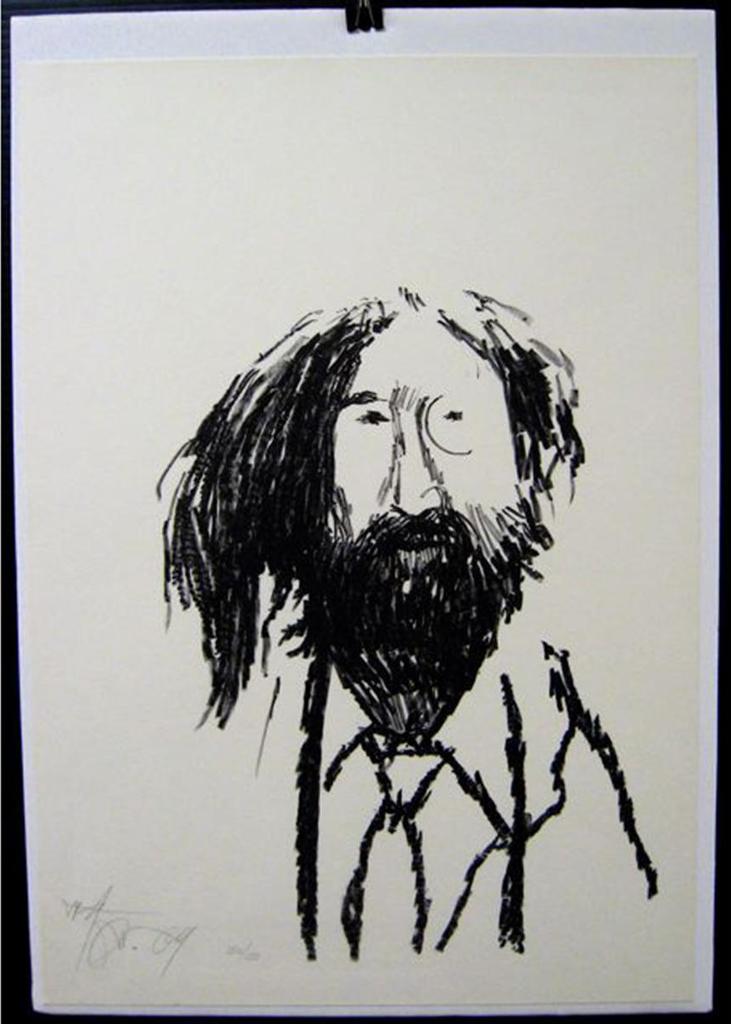 Harold Barling Town (1924-1990) - John Lennon And Yoko Ono (From The “Popster And Celebrities” Series)