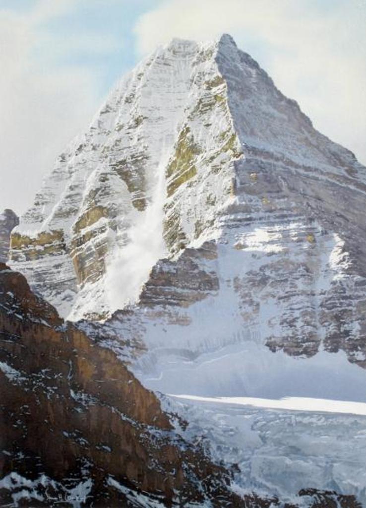 Simon Hielko Camping (1928) - White Thunder, Mt. Assiniboine