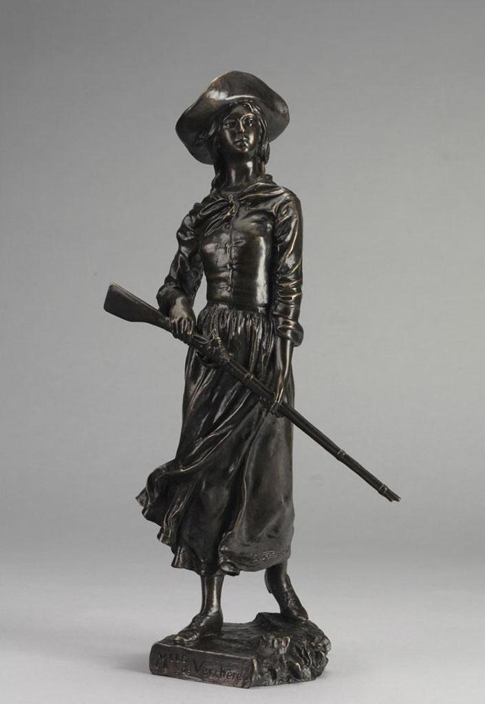 Louis-Philippe Hebert (1850-1917) - Mlle De Vercheres