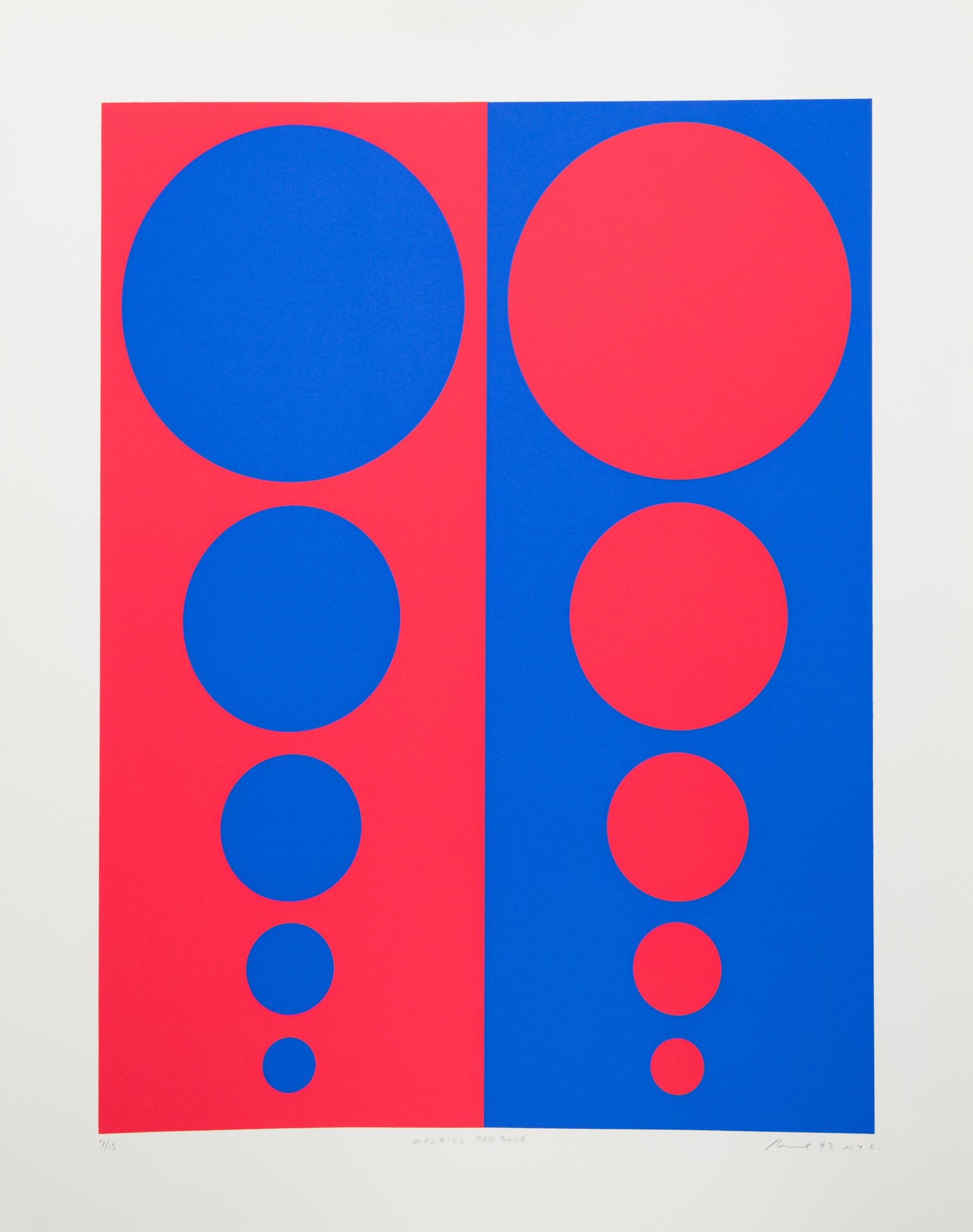 Daniel Villeneuve - Warling red bleu, 1992