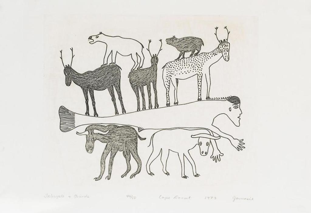 Jamasie Teevee (1910-1985) - Taleeyalo And Friends