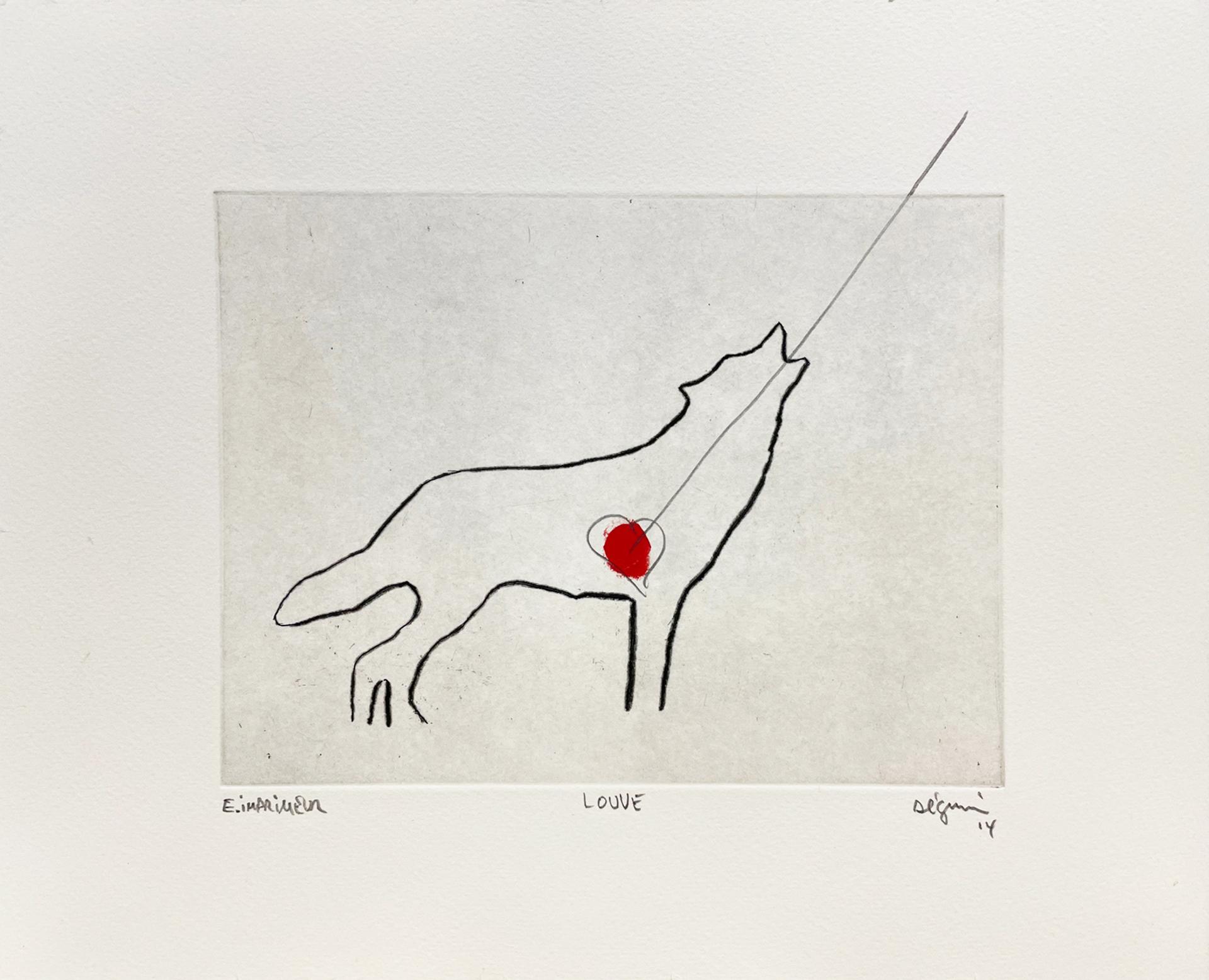 Marc Séguin (1970) - Marc  Séguin, Louve, 2014