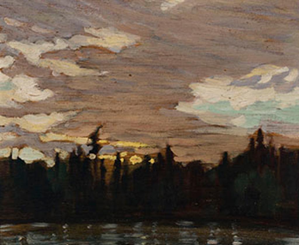 Doris Jean McCarthy (1910-2010) - Sunset, Beaver Lake