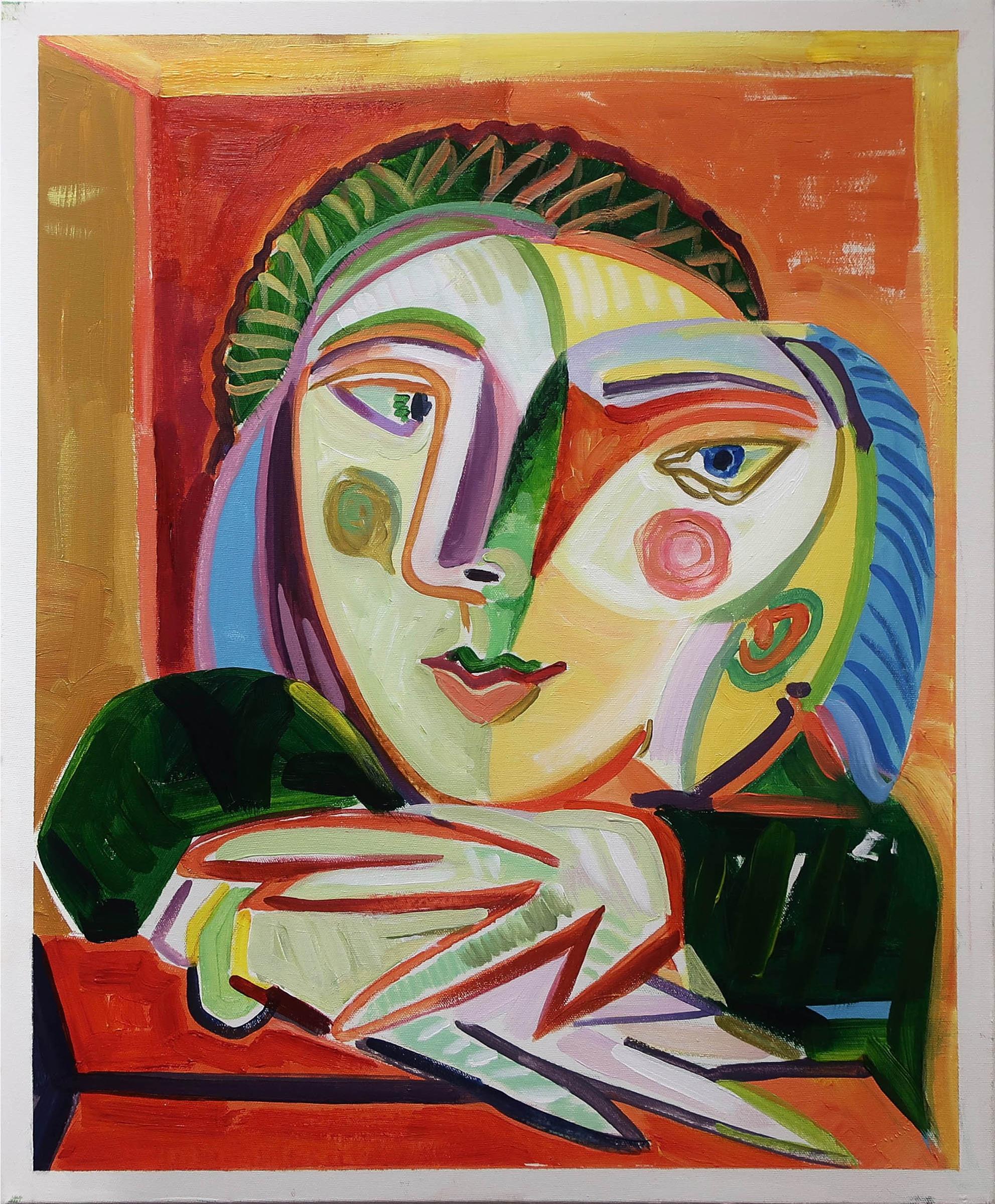 Alex Korenfeld (1944) - Untitled (Woman By The Window)