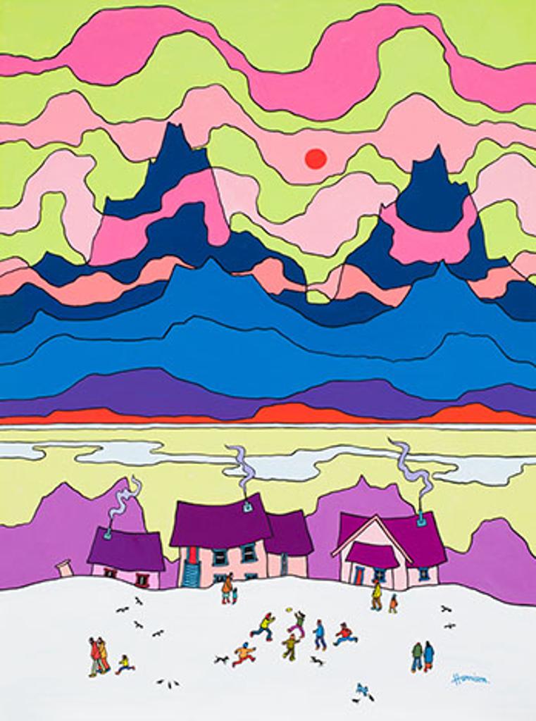 Ted Harrison (1926-2015) - Football Players