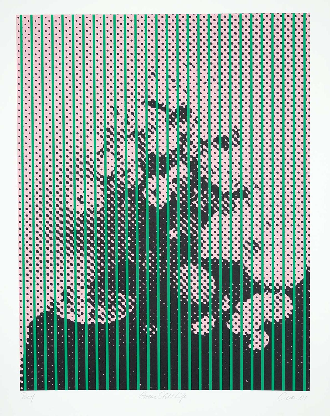 Christopher Cran (1949) - Green Still Life  #Proof