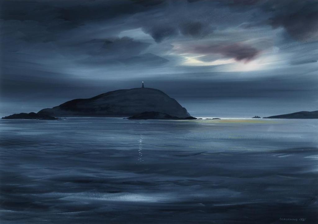 David Lloyd Blackwood (1941-2022) - Night Island