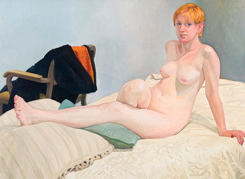 Gary Trento (1941-2019) - Hannah with Black Coat