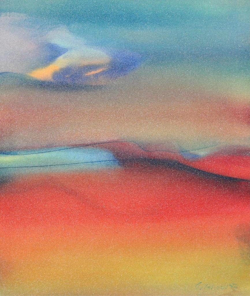 Ernestine Tahedl (1940) - Blue Cloud; 1977
