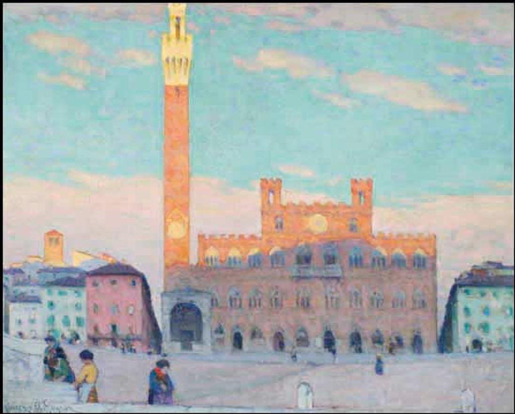 Clarence Alphonse Gagnon (1881-1942) - Campo, Siena