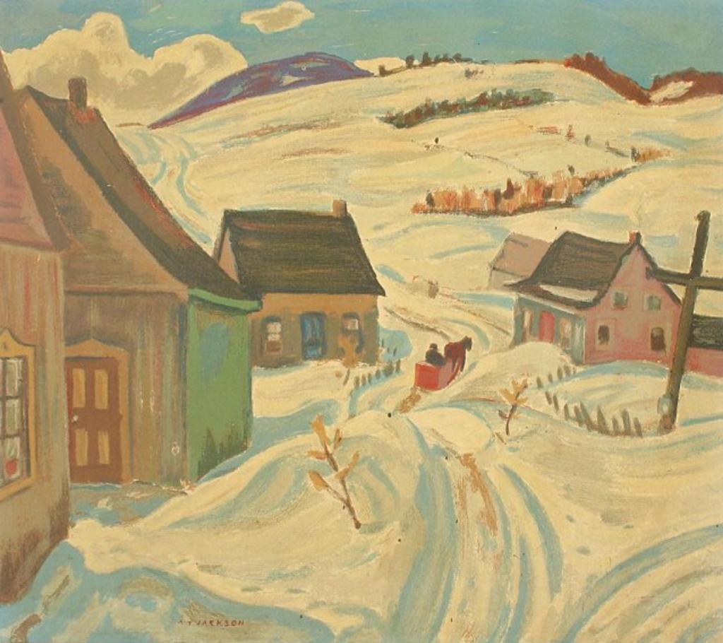 Alexander Young (A. Y.) Jackson (1882-1974) - Les Eboulements