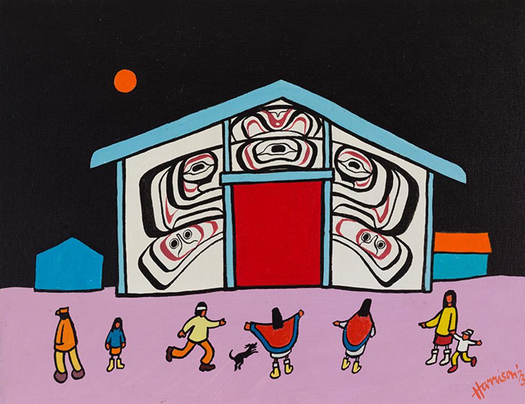 Ted Harrison (1926-2015) - Visit to Hazelton B.C.