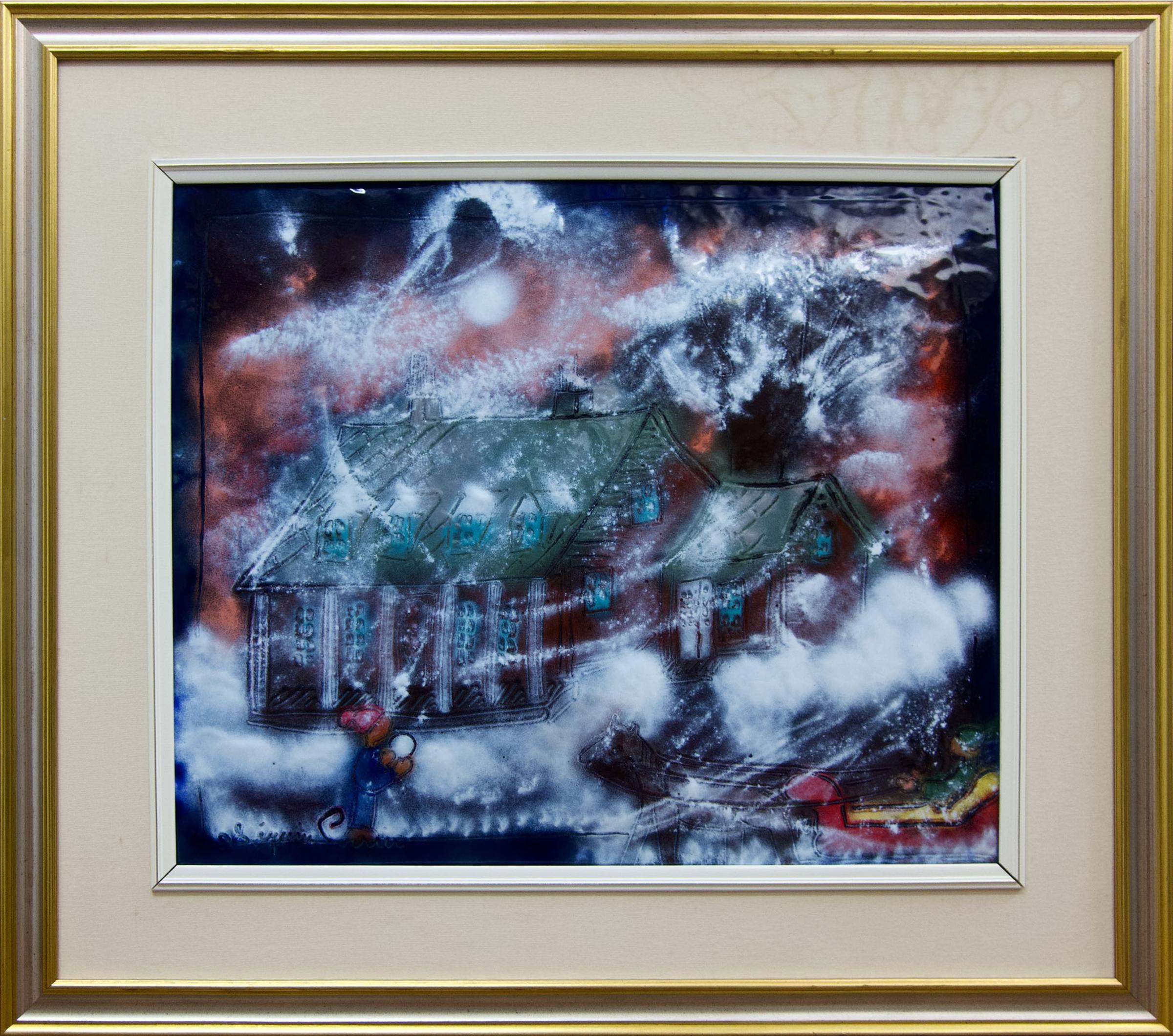 Bernard Séquin Poirier - Untitled (A Wintry Night)