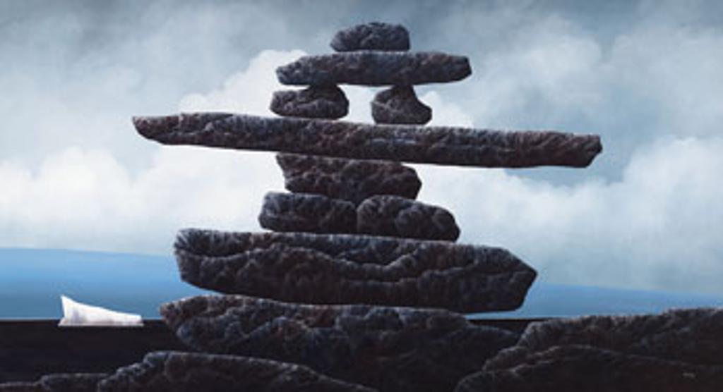 Ken Kirkby (1940-2023) - Inukshuk