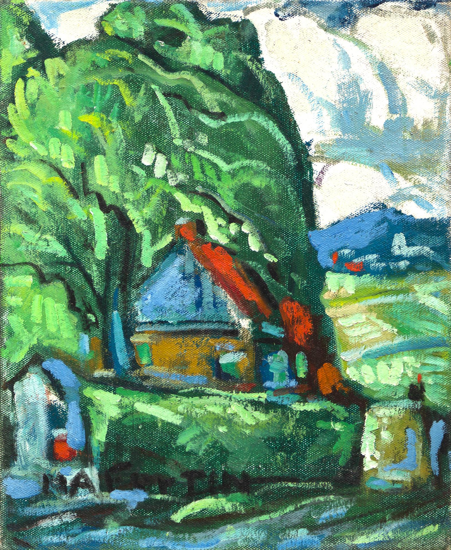Marc-Aurèle Fortin (1888-1970) - Sans titre / Untitled (Sainte-Rose), c. 1962