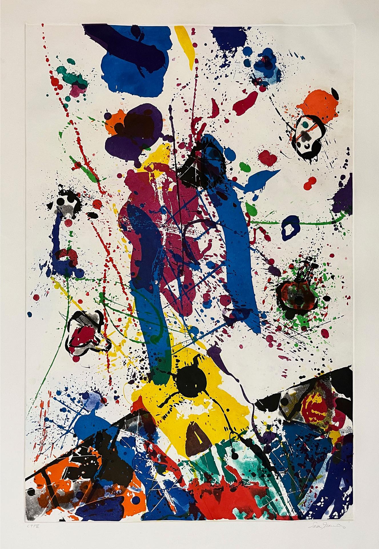 Sam Francis (1923-1994) - UNTITLED, 1985 [SFE-031]