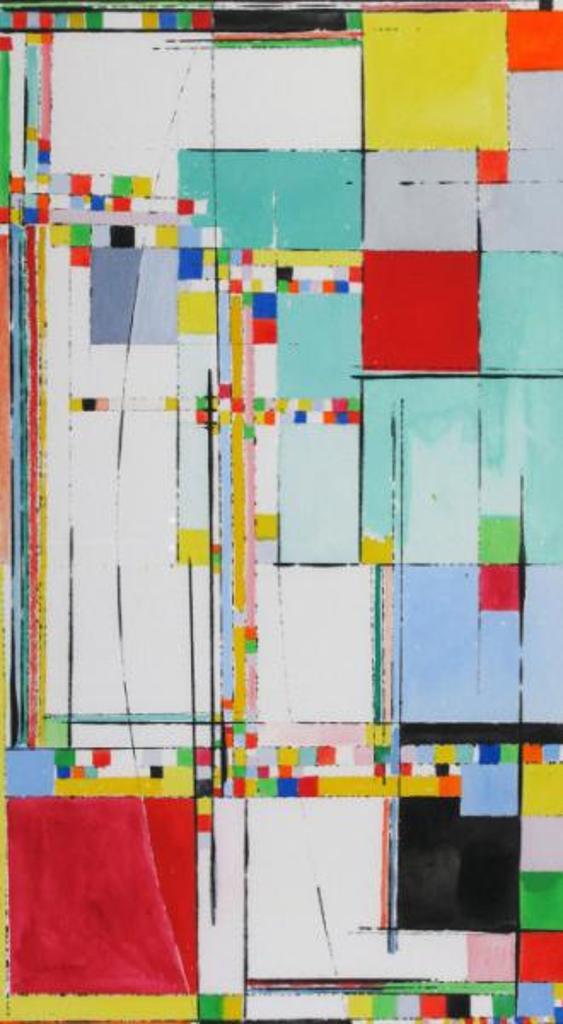 Richard Roblin (1940) - Abstract Composition I; 1991