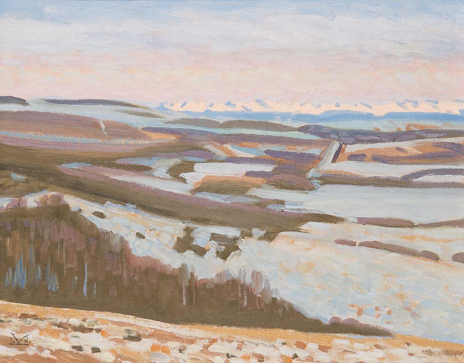 Illingworth Holey (Buck) Kerr (1905-1989) - Foothills, February