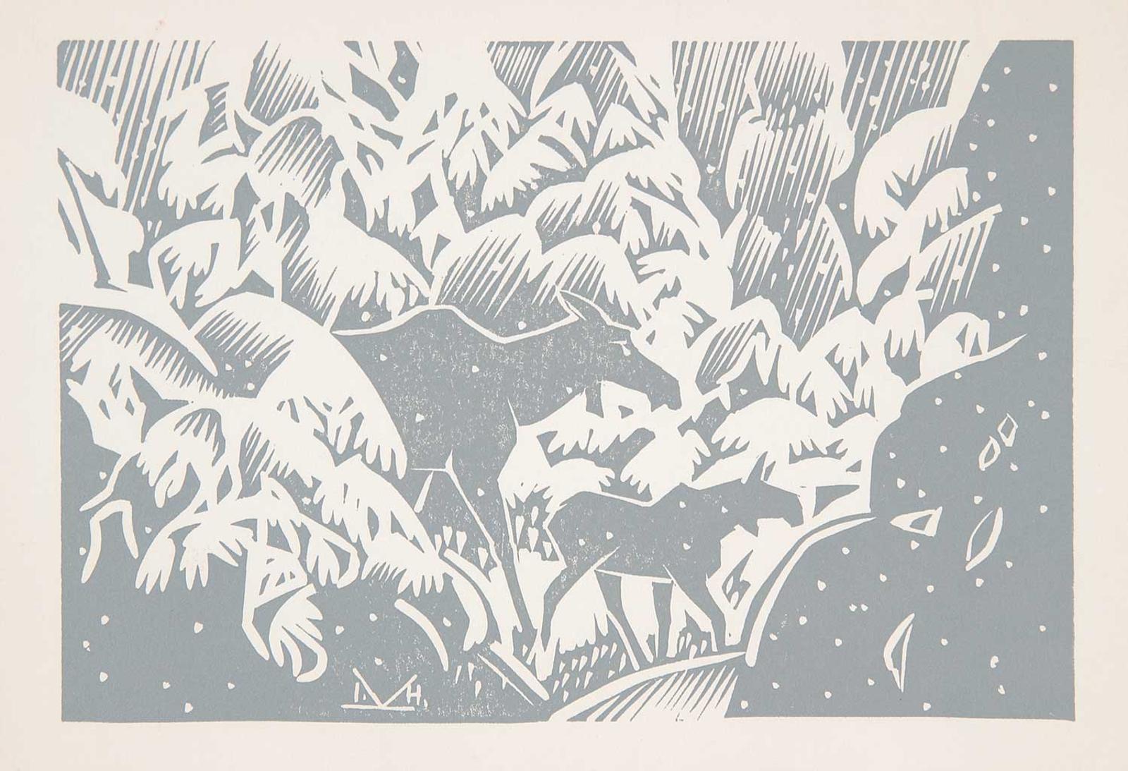 Illingworth Holey (Buck) Kerr (1905-1989) - Untitled - New to Winter