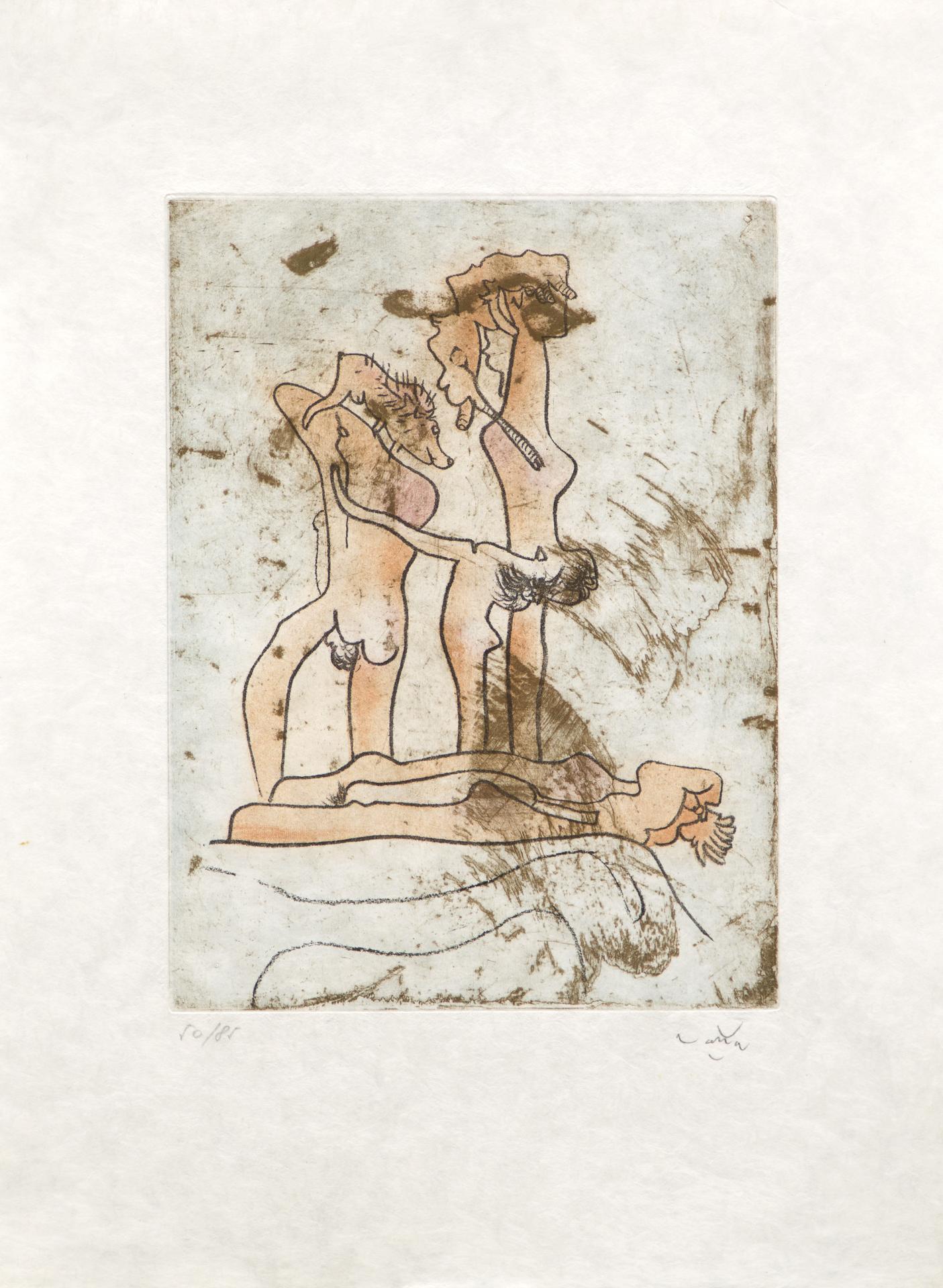 Sebastian Roberto Matta - Sans titre / Untitled (FMR Series), c. 1971