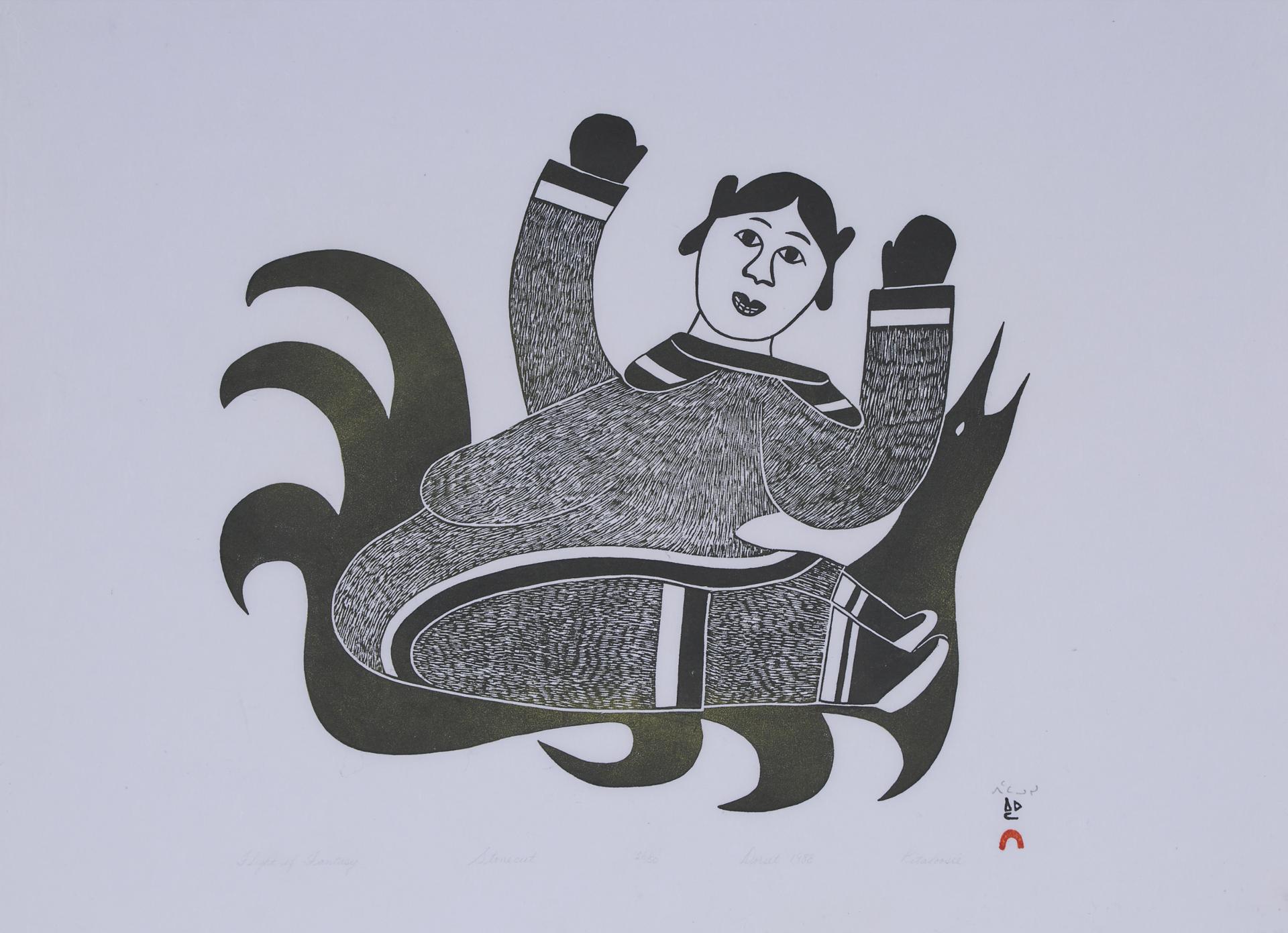 Pitaloosie Saila (1942-2021) - Flight Of Fantasy
