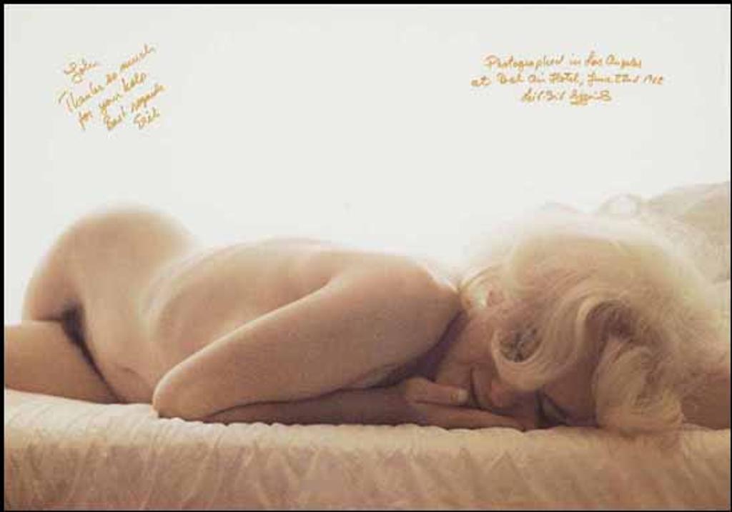 Leif-Erik Nygards (1939) - Marilyn Monroe Photographed in Los Angeles at the Bel Air Hotel, June 27th, 1962