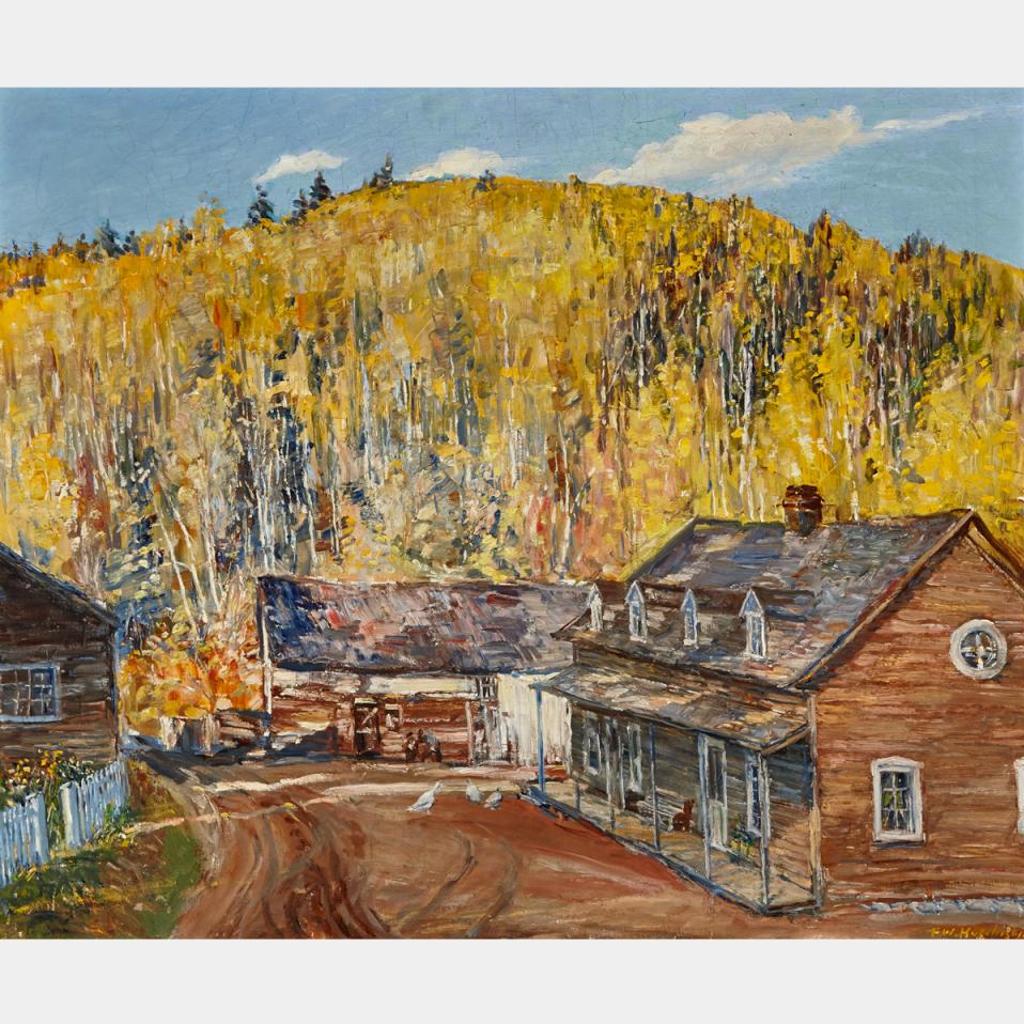 Frederick William Hutchison (1871-1953) - The Farm - Autumn