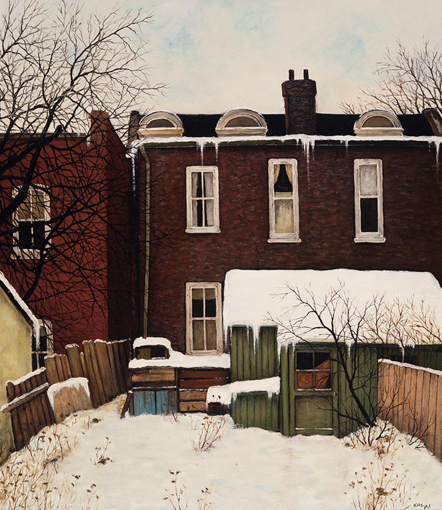 John Kasyn (1926-2008) - Behind Wellington Street