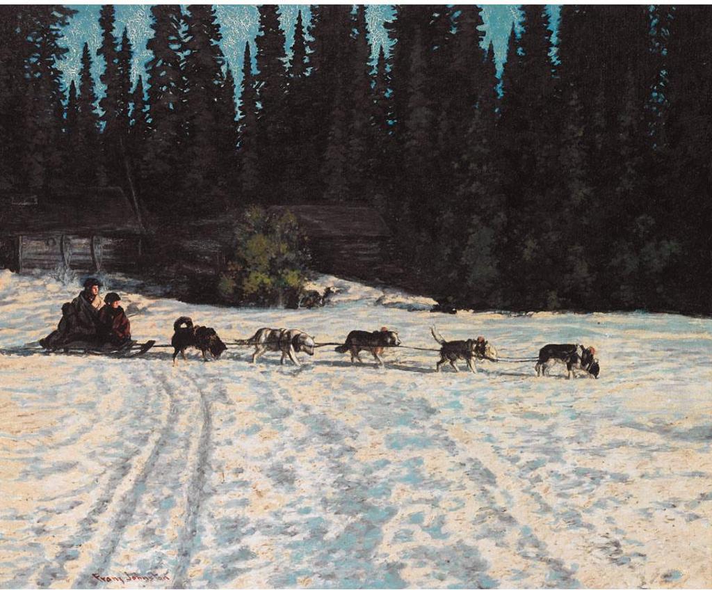 Frank (Franz) Hans Johnston (1888-1949) - The Start - Early Morning