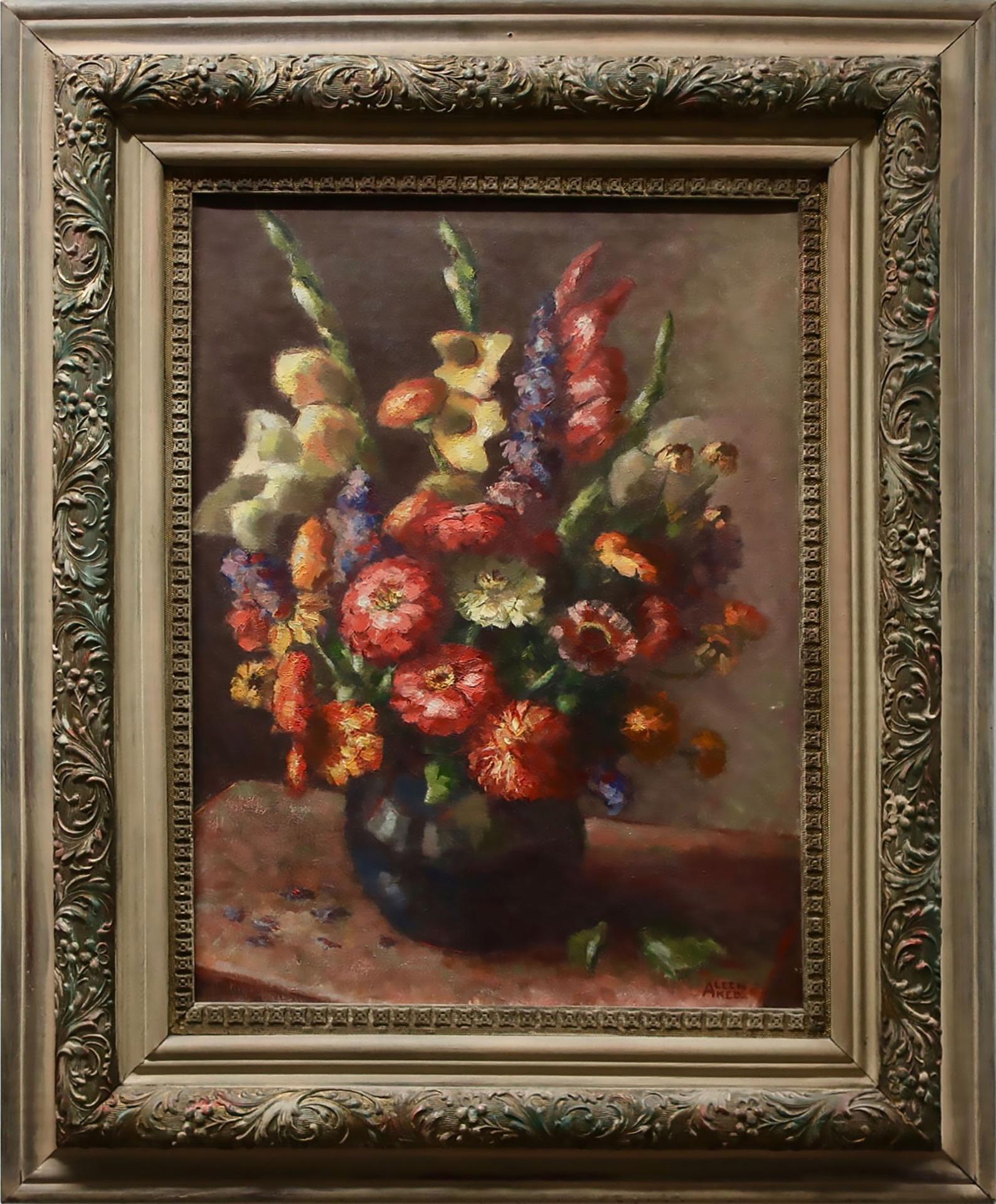 Aleen Elizabeth Aked (1907-2003) - Untitled (Floral Still Life)