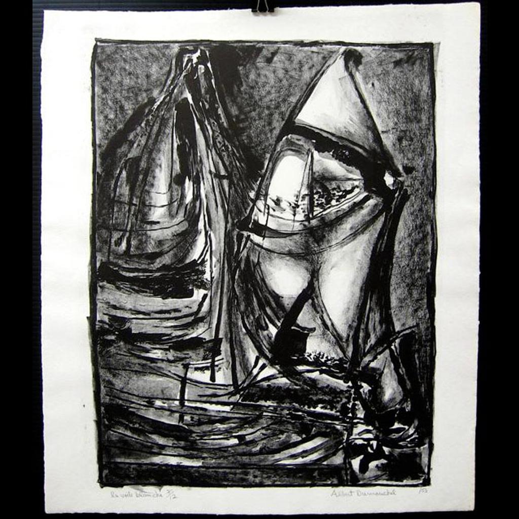 Albert Dumouchel (1916-1971) - La Voile Blanche; Le Soldat Lebrun Pleurant “La Belle Province”