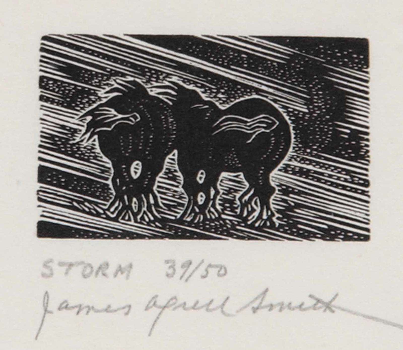 James Agrell Smith (1913-1988) - Storm  #39/50