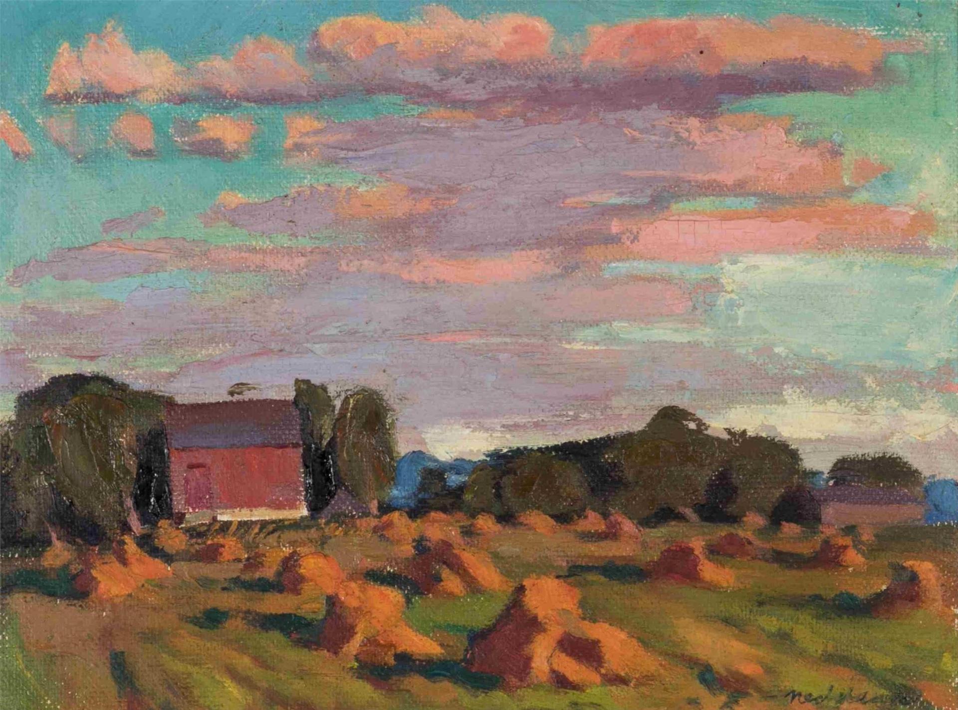 Donald Frederick Price Neddeau (1913-1998) - Kincardine Pastoral