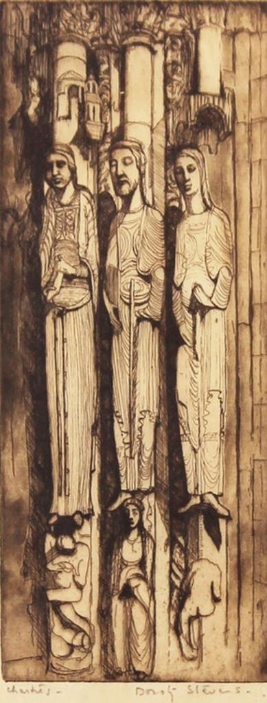 Dorothy Austin Stevens (1888-1966) - Chartres