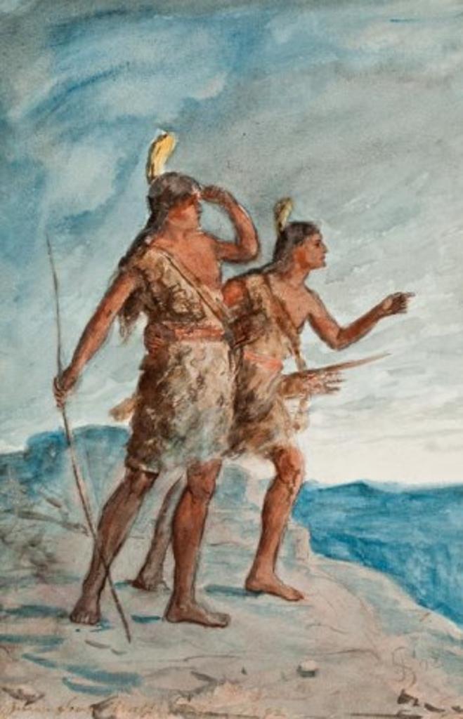 Julian Scott (1846-1901) - Indian Scouts, Arizona