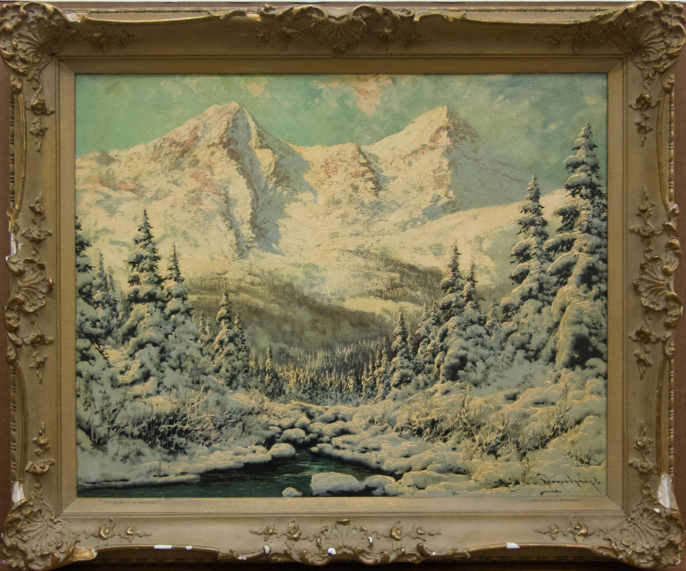 László Neogrády (1896-1962) - The Beauty Of Winter