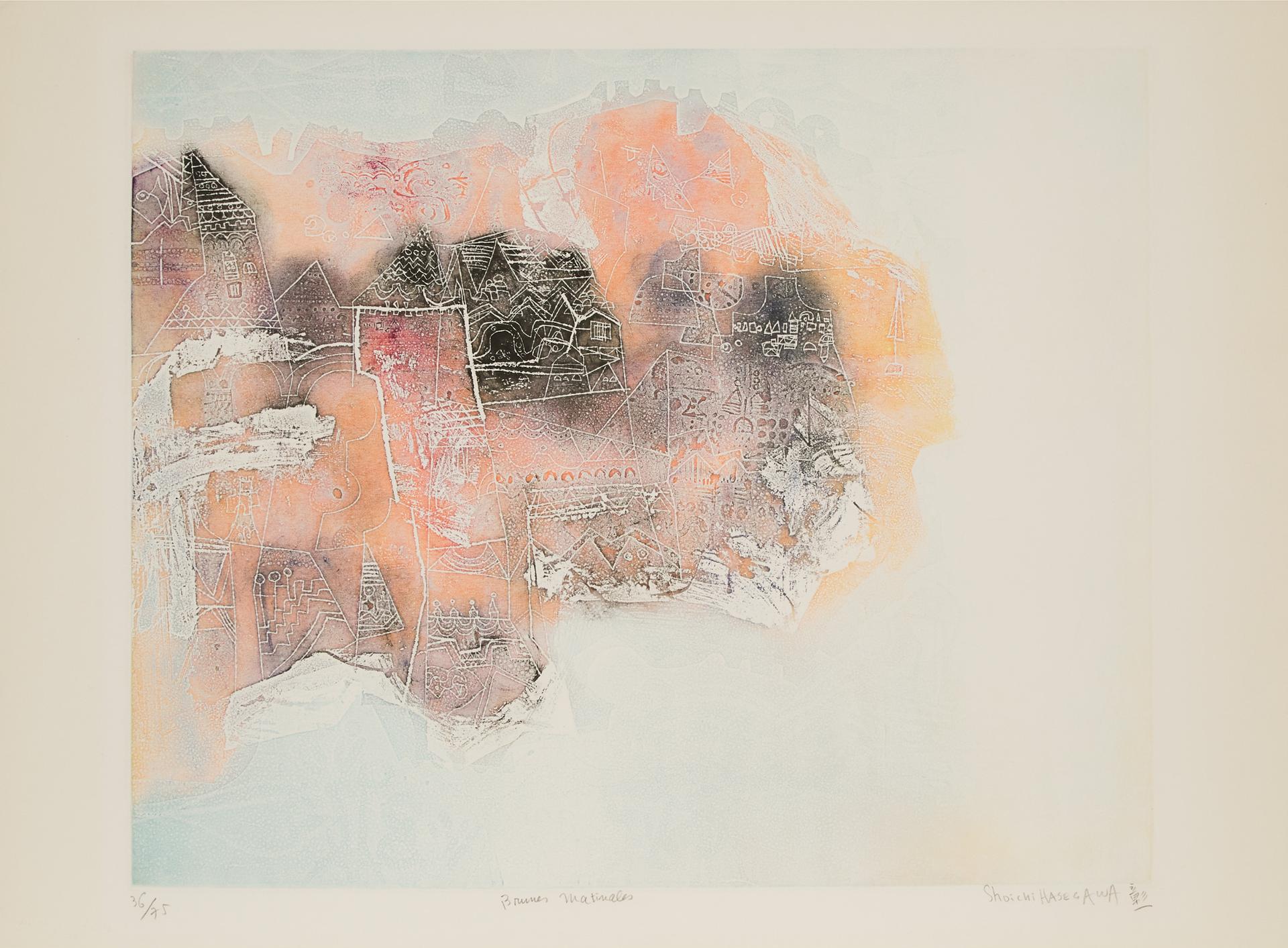 Shōichi Hasegawa - Brumes Matinales, 1980