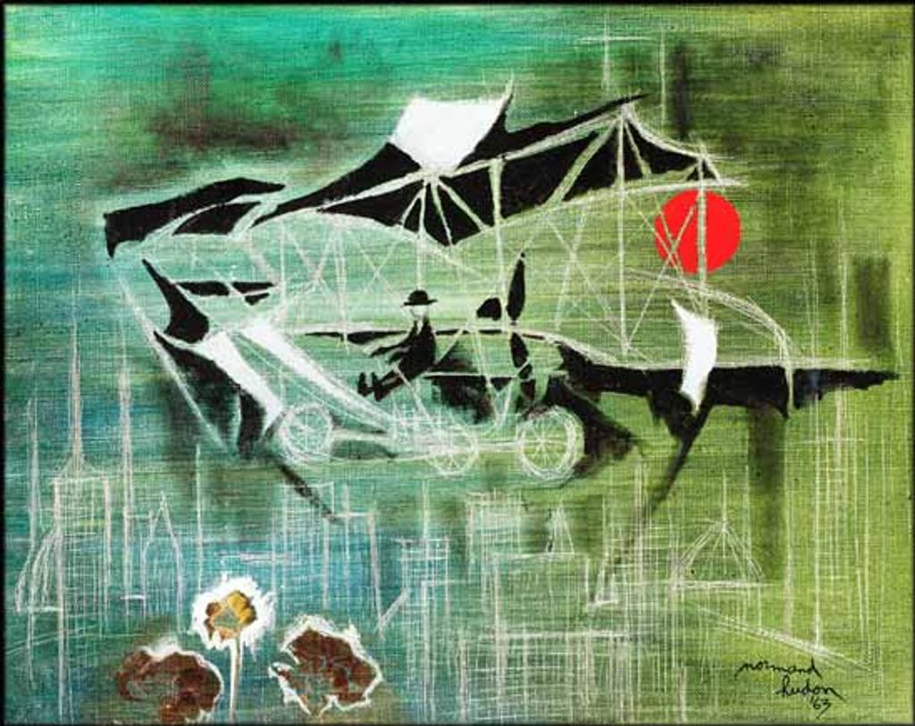 Normand Hudon (1929-1997) - The Flying Machine