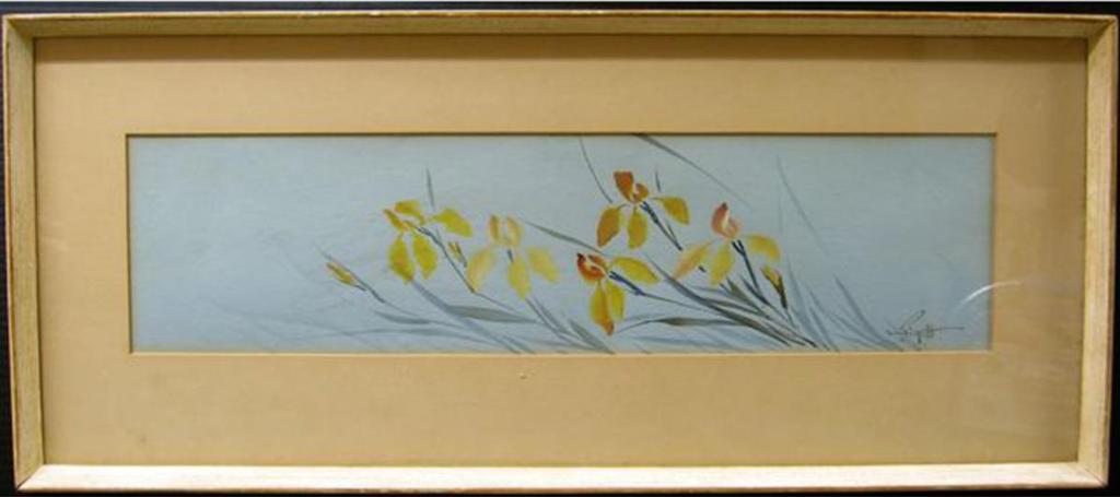 Marjorie Pigott (1904-1990) - Windblown Flowers