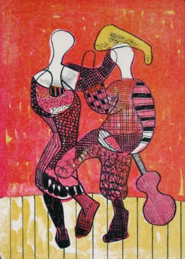 Maxwell Bennett Bates (1906-1980) - Dancers; 1955
