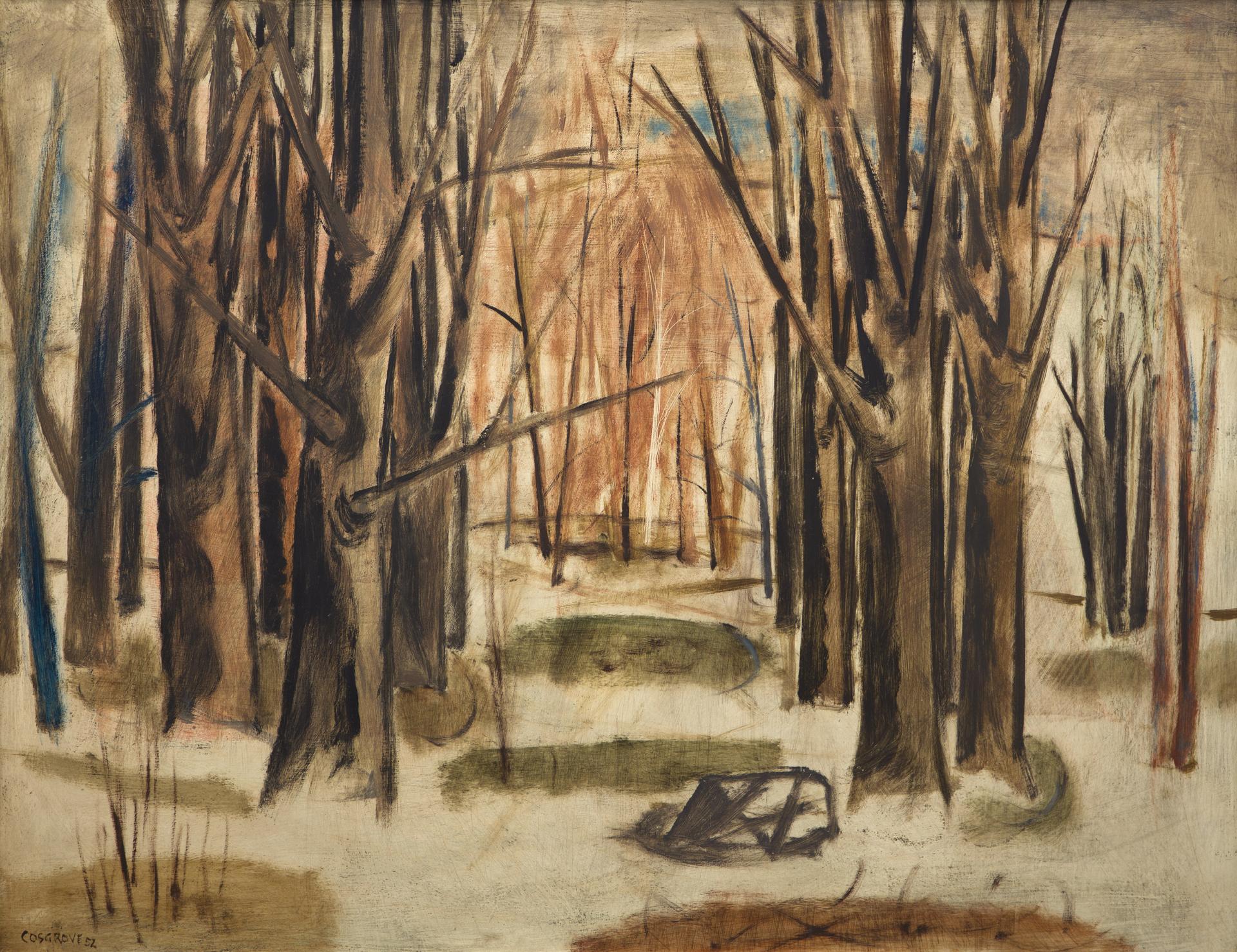 Stanley Morel Cosgrove (1911-2002) - Late Winter, 1952