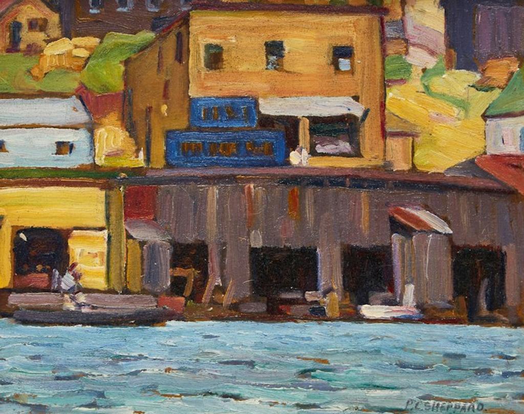 Peter Clapham (P.C.) Sheppard (1882-1965) - Boathouses, Parry Sound